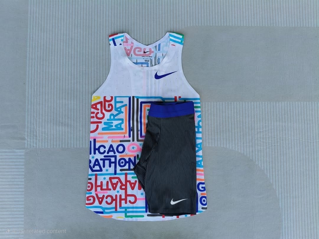 Nike 2025 Pro Elite mens Distance Singlet Chicago Marathon