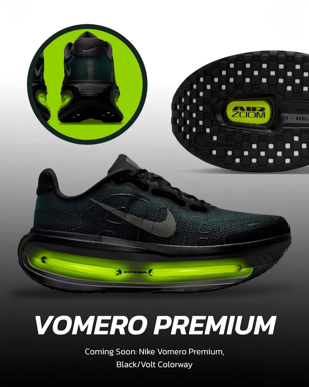 Nike Vomero Premium Black volt