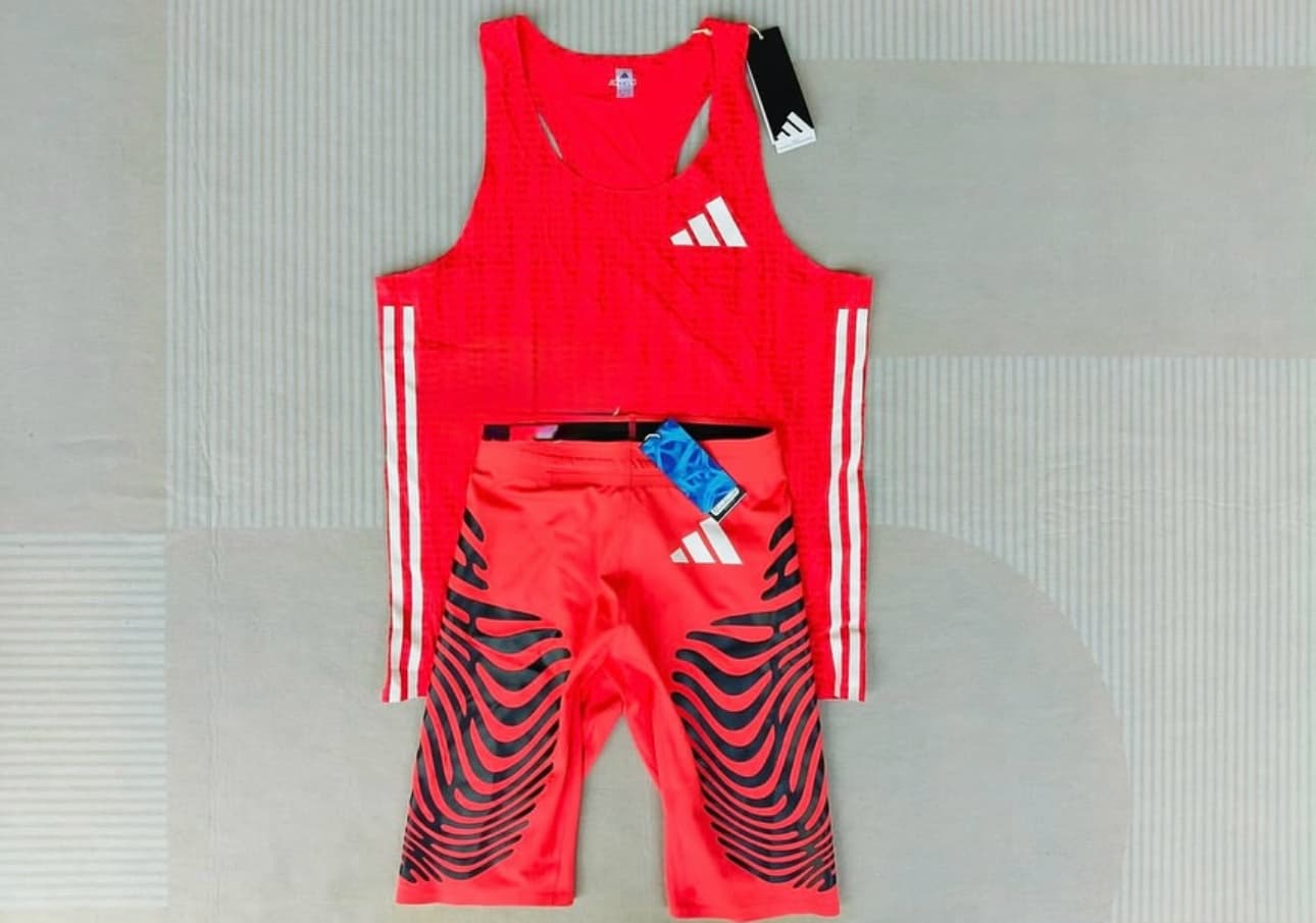 Adidas 2025 Pro Elite Distance Singlet, tights