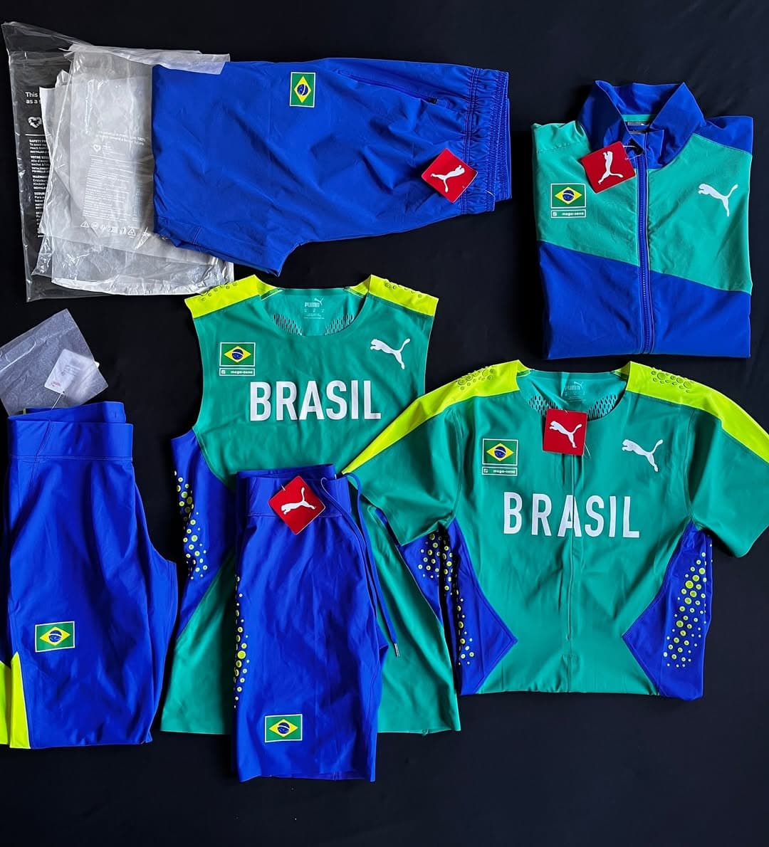 Puma brazilian athletics team kit